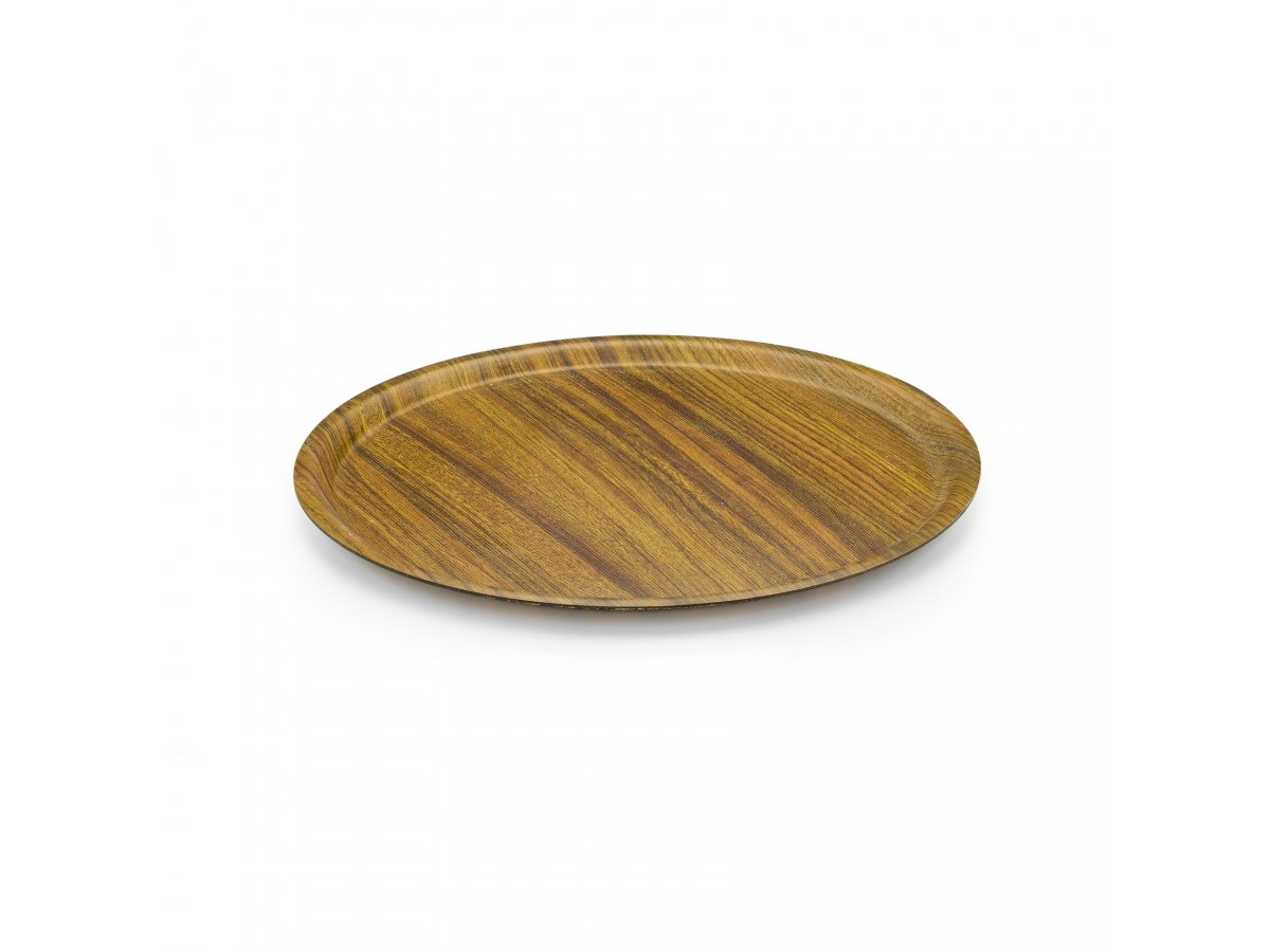 Tava servire rotunda antiderapanta  D 33 cm